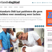 Straattandarts Didi laat patiënten die geen geld hebben voor mondzorg weer lachen